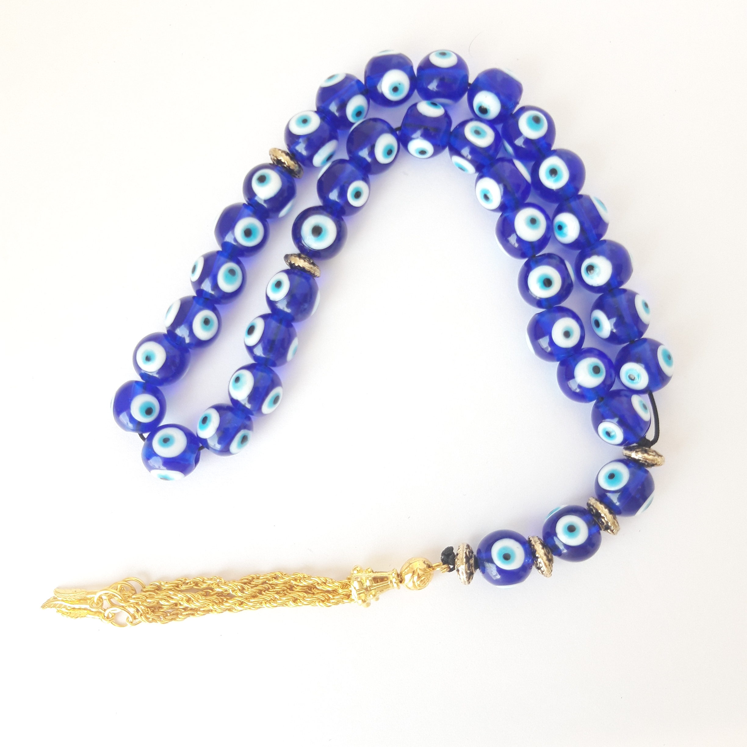 Prayer Beads Rosary Men Gift Tasbih Natural Evil Eye Beads