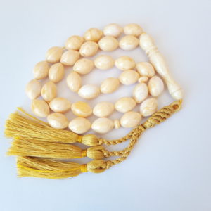 Rare Ivory Natural Amber Sand