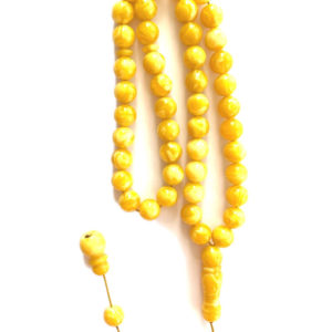 Prayer Beads Muslim Islam Poland Amber Sand. Natural Amber Smell.