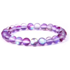 Purple northern lights bracelet