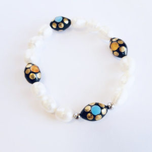Natural Pearls and Kook Kooka Flowers
