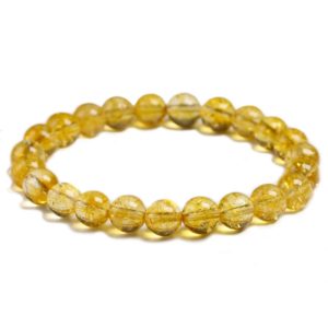 Bracelet for woman or hand bracelet men natural citrine