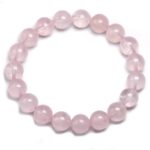 Hand bracelet for woman accesories gift summer crystals rose quartz meditation yoga