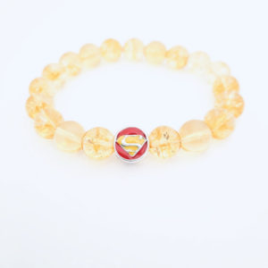 Super woman wonderwoman citrine 8mm