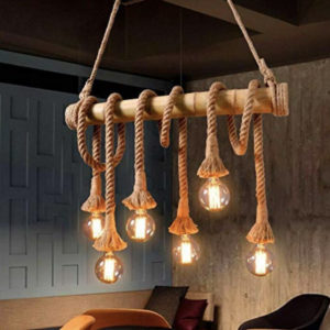 Six Head Vintage Chandelier