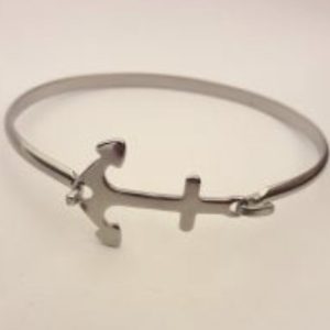 Anchor Stainless Steel Bracelet Unisex for Woman Men Yatchting Beach Friends Gathering Good times