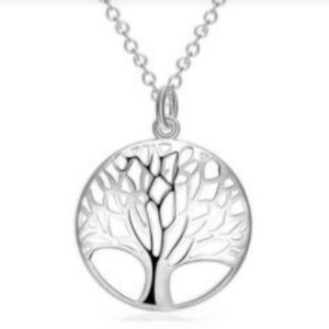 Tree of Life Necklace. Silver