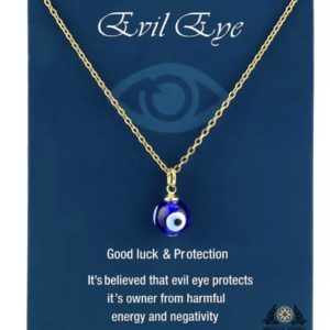 Evil Eye Necklace for Woman Protection of Evil Eye Harmful Energy Negativity Luck